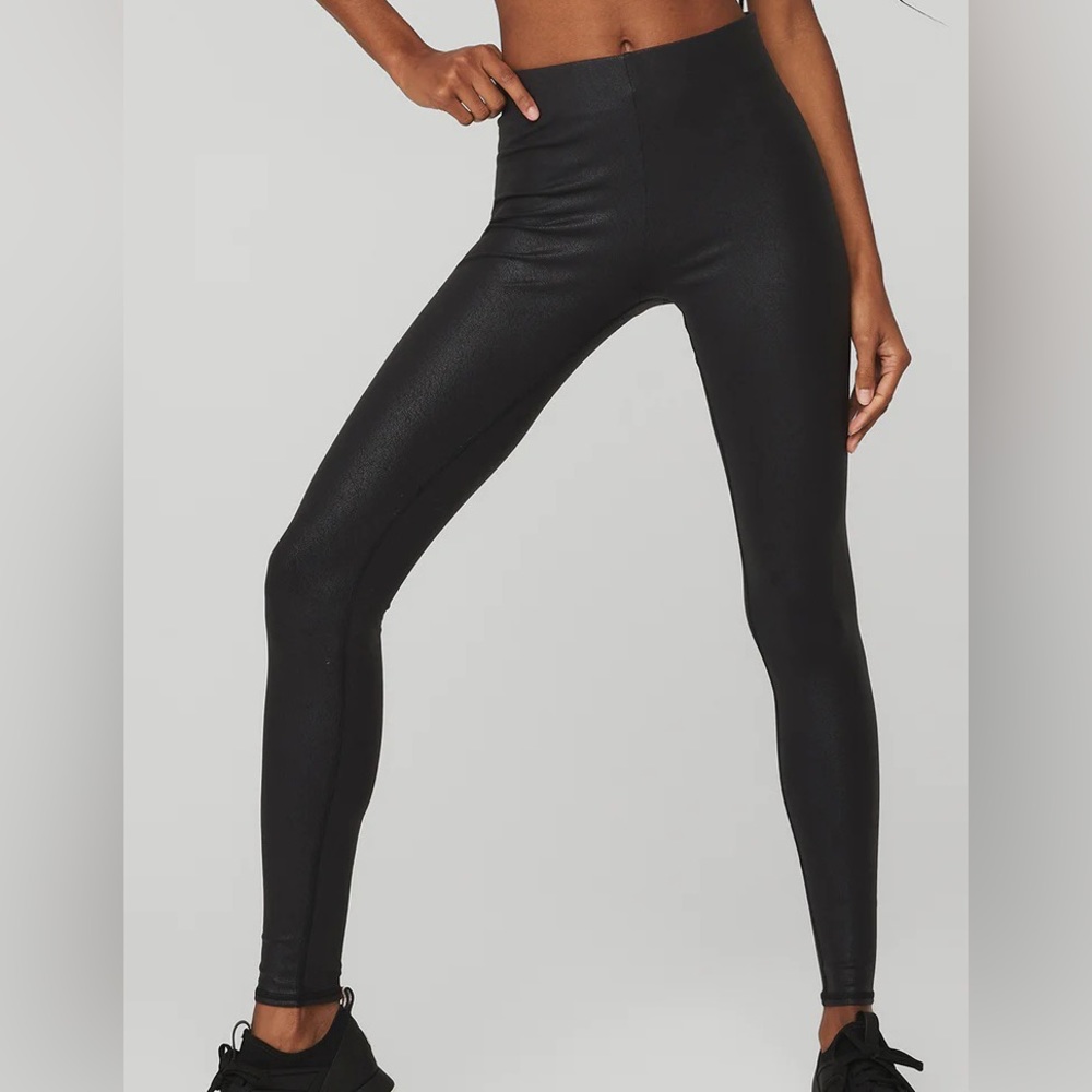 Brand New Alo Faux Leather High-Waist Legging